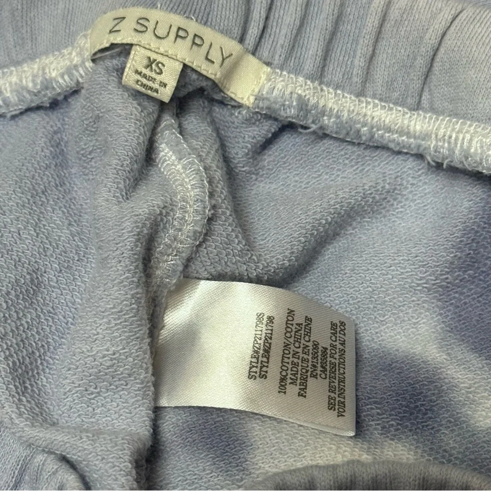 Z Supply XS blue & white tie-dye joggers - Picture 5 of 5